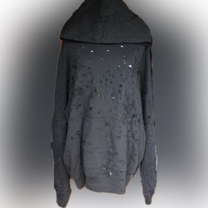 AMIRI gunshot embroidered hoodie